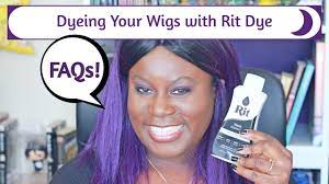 *synthetic wig that is heat resistant. How To Dye A Synthetic Wig Using Rit Dye Dyeing A Cosplay Wig Faq Video Youtube