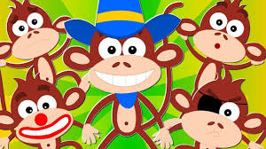 Bes Kucuk Maymun Cocuk Videolari 5 Little Monkeys Kids Tv Turkce Bebek Sarkilari Cizgi Film Youtube