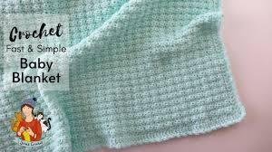 A wide variety of baby photo blanket options are available to you, such as technics, is_customized, and. Crochet Fast And Simple Baby Blanket Beginner Friendly Tutorial Youtube