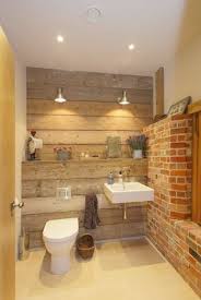The design of a rustic farmhouse can be begun from the wall of your bathroom. 116 Rustic And Farmhouse Bathroom Ideas With Shower Matchness Com