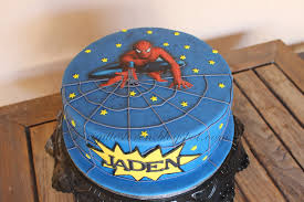 Wrstchen in ca 3 cm kleine stcke schneiden. Spiderman Torte Cake Brigittes Tortendesign