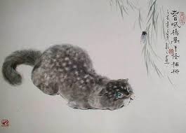 a0dccdd30f48 jpg with images cat art animal drawings cat painting