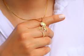 Birth Flower Necklace , Combined Birthflower Necklace , Birthflower  Necklace, Birth Flower Pendant , Birth Flower Jewelry , Bouquet Necklace