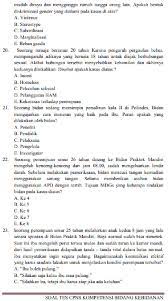 Contoh soal cpns 2014 dan info penerimaan cpns contoh soal cpns 2014 dan kunci jawaban buku ebook kumpulan bank soal cpns read more loncat ke konten. Berikut Contoh Soal Tes Administrasi Rumah Sakit