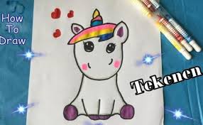 Bekijk meer ideeën over eenhoorn tekenen, eenhoorn, tekenen. How To Draw A Unicorn Hoe Teken Je Een Eenhoorn Dubai Khalifa