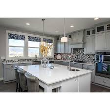 Allen Roth Powderhorn Quartz Kitchen Countertop Sample Lowes Com In 2020 Kitchen Redecorating Kitchen Countertop Samples Quartz Kitchen