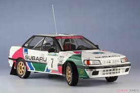 subaru legacy rs 1992 swedish rally model car item picture1 hasegawa