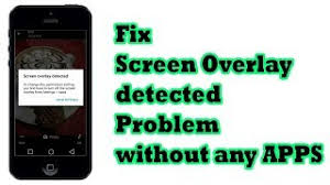 Why does my phone say screen overlay detected? How To Turn Off Screen Overlay Lg V10