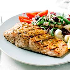 When the salmon is done, the flesh will flake off and you will be able to take it off the grill using a new tong to lift it and a spatula to get underneath it. Resepi Tutorial Terbaek 1 Salmon Grill Bahan Bahan 3 Keping Ikan Salmon 100gm Kacang Buncis 1 Ketul Cauliflower Saiz Sederhana Ubi Kentang Secukupnya Bahan Bahan Sos 1 Sudu Besar Butter