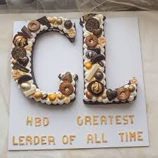 کیک تولد حروف Gl کد 1723 Decor All About Time Great Leaders
