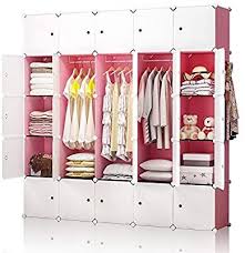 Ashley homestore is the best place to buy a quality, stylish wardrobe armoire! Amazon Com Yozo Modular Closet Plastic Dresser For Kids Teenagers Portable Wardrobe Cube Stor Portable Wardrobe Closet Closet Organization Diy Portable Closet