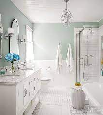 Find ideas and inspiration for seafoam green bathroom to add to your own home. Soothing Bathroom Color Schemes Better Homes Gardens