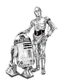 R2d2 Robot Drawing Page 1 Line 17qq Com R2d2 and c3po coloring page from the phantom menace category. r2d2 robot drawing page 1 line 17qq com