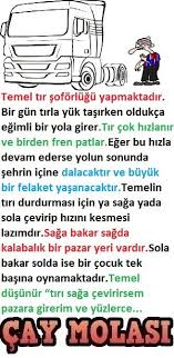 Tir Soforu Temel Tirlar Komik Fikralar Komik Capsler