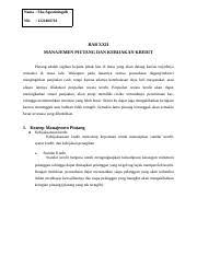 Check spelling or type a new query. Contoh Soal Dan Jawaban Manajemen Piutang Berbagi Contoh Soal