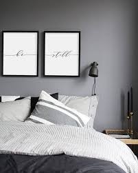 Bedroom Black And White Wall Decor Ideas Be Still Print Minimalist Typography Art Bedroom Print Be Etsy Minimalist Bedroom Design Home Decor Bedroom Bedroom Interior