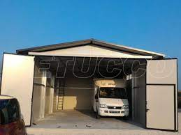 Annunci di camper puri, semintegrali, mansardati, furgonati, campervan, roulotte, motorhome, noleggi e accessori. Box Auto Garage Per Camper Petucco Box