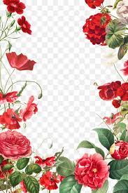 Vintage Red Flowers Frame Png Illustration Premium Image By Rawpixel Com Paeng In 2020 Vintage Decor Red Flowers Frame