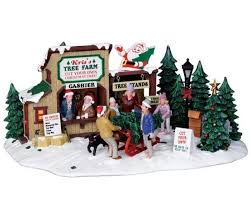 Lemax Village Collection Kris S Christmas Tree Farm 13903 Christmas Tree Village Lemax Christmas Christmas Tree Farm