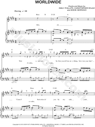 The site owner hides the web page description. Big Time Rush Worldwide Sheet Music In E Major Transposable Download Print Sku Mn0103073