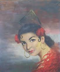 CARMEN AMAYA Danseuses Gitane, Aquarelle Flamenco Par Jean Toth Circa  1930/35 EUR 490,00