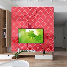 Mirror on the wall free vector. Unique Rhombus Mirror Wall Sticker Diy Background Splicing Decal Living Room Home Decor Buy On Zoodmall Unique Rhombus Mirror Wall Sticker Diy Background Splicing Decal Living Room Home Decor Best Prices Reviews