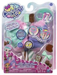 Ella , bella k , isabella cherche : Cotton Candy Doll Candy Locks Bff Pack Assorted Styles Vary By Spin Master Barnes Noble