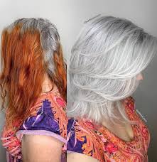 Searching for the perfect new shade for your hair in 2020? Stylist S Transformations Shows How Beautiful Gray Hair Color Can Be