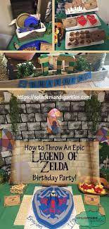 Splinters And Sparkles Is A Husband And Wife Craft Duo We Offer Many Ideas On Our Blog For Fellow Crafters And We Zelda Birthday Zelda Party Legend Of Zelda