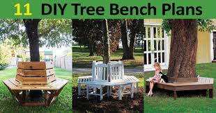 With your tree bench, you can create not just a cosy seating area for you to spend quality time with your family and friends, but you can also create a truly decorative piece. 11 Diy Tree Bench Plans Free Hexagonal And Square Designs