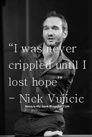 Faith Is My Guide Nick Vujicic Inspirational Words Quotes