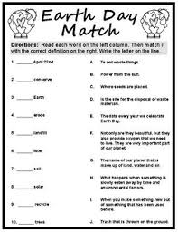 Earth Day Match Distance Learning In 2020 Distance Learning Earth Day Quiz Math Pages