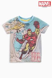 Tony stark's genius, billionaire, playboy, philanthropist personality has cemented his place as the heart of the avengers. Buy Blue Iron Man T Shirt 3mths 6yrs From The Next Uk Online Shop Comic Clothes Mens Tshirts Boys T Shirts