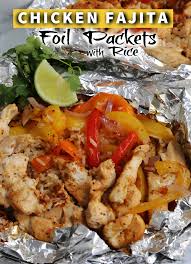 Our tinfoil dinners recipe is an easy and fun way to cook your whole meal. Chicken Fajita Foil Packets My Organized Chaos
