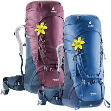 Details About Deuter Op Aircontact 50l 10l Sl Womens Trekking Backpack
