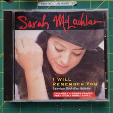 Used Audio Music CD Sarah MacLachlan I Will Remember You Maxi Single Arista  '95