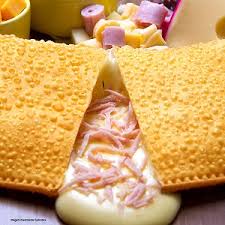 Pastel de Presunto e Queijo