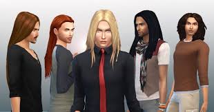 Mystufforigin Male Long Hair Pack Sims 4 Hairs Http Sims4hairs Com Mystufforigin Male Long Hair Long Hair Styles Men Sims 4 Hair Male Long Hair Styles