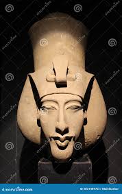 Akhenaton Statue Stock Photos