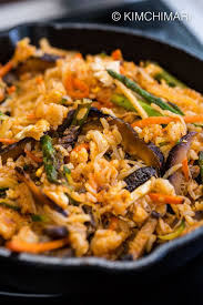 Bibimbap Korean Mixed Rice With Meat And Vegetables Recipe Bibimbap Recipe Asian Recipes Delicious Healthy Recipes