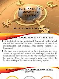 International Monetary System Pdf