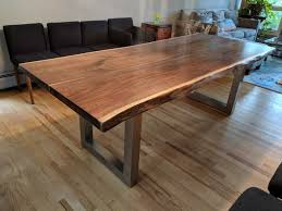 American Black Walnut Live Edge Tables New Jersey In 2020 Live Edge Walnut Dining Table Live Edge Table Black Walnut Table