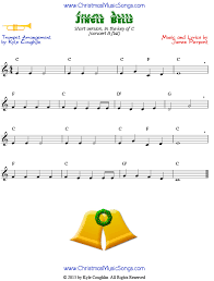 jingle bells for trumpet easy version free sheet music