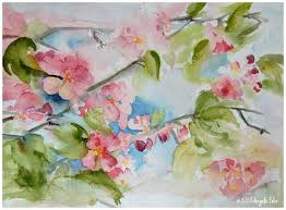 Angela Fehr Floral Watercolor Sketchbook Challenge Watercolor