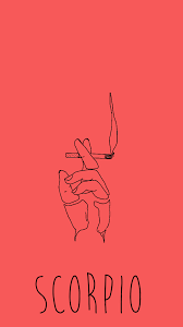Scorpio Aesthetic Source Tumblr Scorpio Zodiac Scorpio Art Iphone Wallpaper Girly