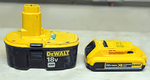 The older style nicad batteries are renowned for not holding their charge for long. Review Dewalt Battery Adapter For 18 Volt Tools To 20v Max Batteries Az Diy Guy