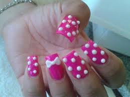 They are typically achieved by adding a plastic tip or fills are needed to maintain pink and whites at least every other week, depending on how fast the nails grow. Nail Art Using Pink And White Nail Polish Fashionhugs Com