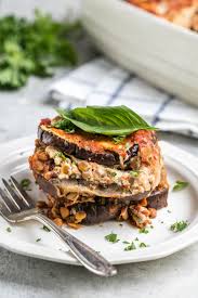 Vegan Eggplant Lasagna Gluten Grain Free From My Bowl Recipe Vegan Eggplant Lasagna Vegan Eggplant Eggplant Lasagna