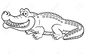 Coloring pages for kids alligator and crocodile coloring pages. Happy Alligator Coloring Page Free Printable Coloring Pages For Kids