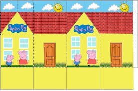 Casa Da Peppa Pig Peppa Pig Para Imprimir Fiesta De Cumpleanos De Peppa Pig Peppa Pig Cumpleanos Decoracion